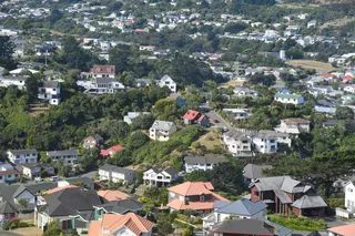A residential area near Wellington, New Zealand. Photo: Xinhua