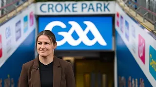 Katie Taylor at Croke Park