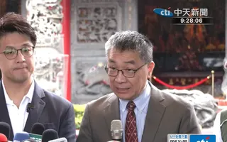 民進黨秘書長徐國勇強調，民進黨只會挺黨提名的中山大同區議員參選人。（圖／中天新聞）