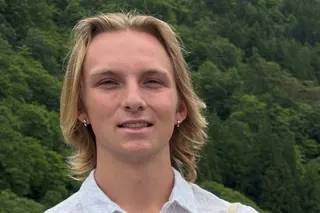 James Higginbotham is seen at an unidentified location in an image released on social media. Photo: Facebook/Nancy Higginbotham via Reuters
