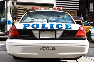 Los Angeles police investigate the fatal stabbing of actor James Handy at a home in Tarzana, California, on Wednesday. Photo: TNS