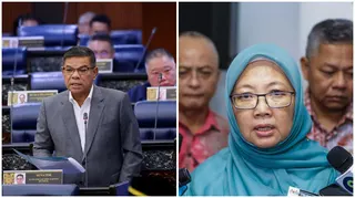 Datuk Seri Saifuddin Nasution Ismail (left) and Datuk Seri Dr Zaliha Mustafa (right) have been appointed as PKR vice presidents. - File pic