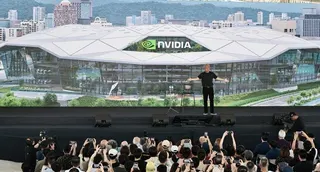 Nvidia台灣新總部預定地北士科基地。（記者林伯東／攝影）