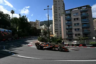 McLaren’s British driver Lando Norris takes part in the second practice session at the Monaco street circuit in Monte Carlo ahead of the Monaco Formula 1 Grand Prix, on June 5, 2026. —  AFP pic