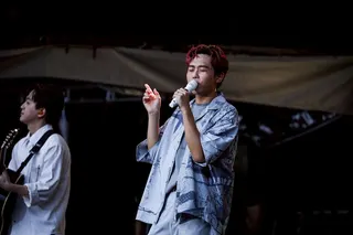 理想混蛋高雄巨蛋9月2場演唱會秒殺，主唱雞丁感謝歌迷支持。鄒保祥攝