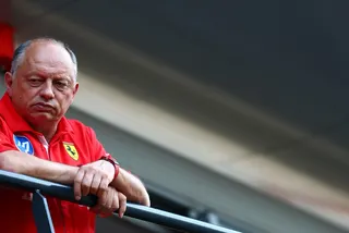 Ferrari team principal Frederic Vasseur reacts after practice at the Monaco Grand Prix in Monaco, June 5, 2026. — Reuters pic