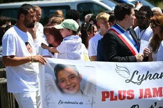 The girl's father and mother were among those present