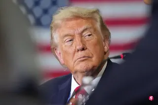 特朗普6月5日接受NBC专访时重申2020年总统大选“被操纵”的虚假言论，他也声称刚举行的加州初选被操纵。 （路透社）