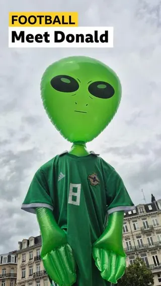 Donald the alien