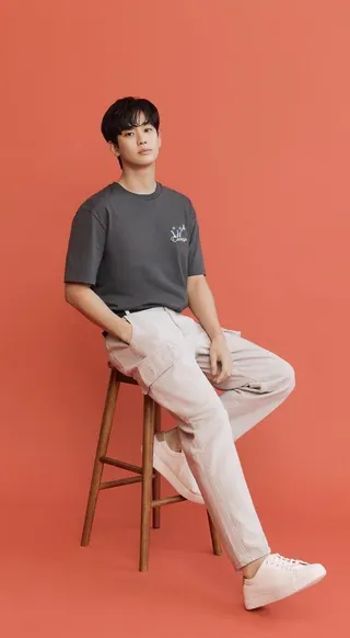 金秀賢過去就曾幫BENCH代言。圖／摘自IG
