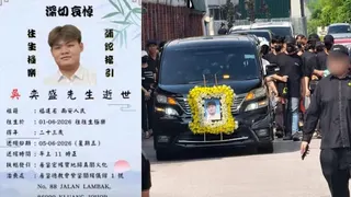 马国兄弟飙车酿五死 宝马司机出殡