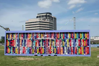 A general view of Fanfest construction as Kansas City prepares to host the Fifa World Cup 2026 in Missouri, June 3, 2026. — AFP pic