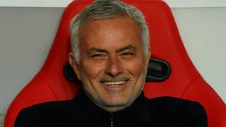 Jose Mourinho smiling