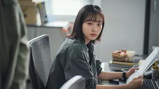 韓智賢《變臉計劃》飾演重案組熱血刑警「李敏馨」。（中天娛樂台提供）