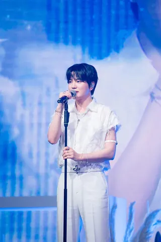 韓國男團INFINITE成員李成種在台北舉辦粉絲見面會。（圖／RICHINING提供）