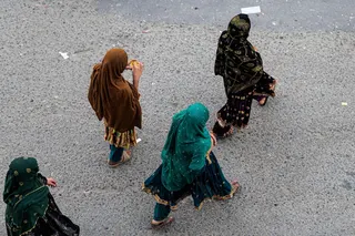 UN mission Unama has raised human rights concerns after women and girls were reportedly detained in Afghanistan’s Herat province for allegedly failing to comply with Taliban dress requirements. — AFP pic