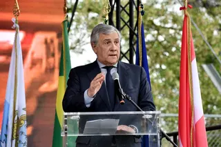 Italy's foreign minister Antonio Tajani