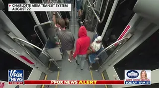 New video shows stabbing suspect moments after allegedly killing Ukrainian refugee