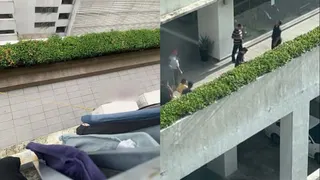 新山兄妹12楼坠下一死一重伤 外籍母亲被扣查