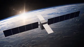 A generic satellite rendering.