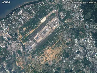 福八拍攝桃園航空城。圖／TASA提供