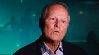 Ubisoft CEO Yves Guillemot speaks at Ubisoft's Forward conference at The Belasco in Los Angeles, California, on June 9, 2024. Generative AI will profoundly change how video games are created and played, but its capital costs are a serious hurdle, the CEO of French gaming giant Ubisoft told AFP on June 10. Speaking at a Los Angeles event showcasing upcoming releases, Yves Guillemot said generative AI, or Gen AI, could make open-world games like Ubisoft's blockbuster "Assassin'