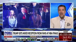 Trump made the NBA Finals bigger by attending- Clay Travis