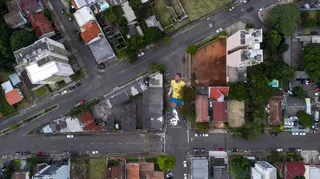 Massive Neymar mural unveiled on Brazil street
