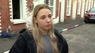 A Blonde woman