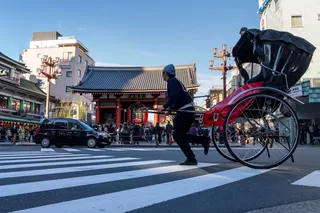 根据大津町政府统计，以台积电进驻熊本县为契机，町内的住宿人数呈现爆发式增长。（法新社档案照）