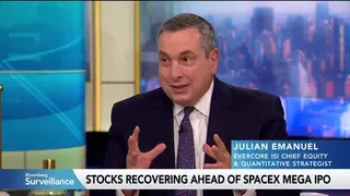 SpaceX IPO a Datapoint to Higher Market Prices, Says Julian Emanuel