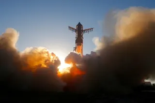 A SpaceX rocket launches from a company facility in the United States. The company's planned US$75 billion IPO is expected to accelerate listing plans among China's emerging commercial space companies. Photo: Reuters