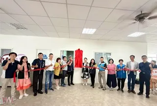 清水數位機會中心揭牌。（圖/記者廖妙茜拍攝）