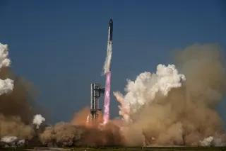 上个月在得克萨斯州SpaceX星港进行的一次星舰Starship试飞。预计中国投资者将被排除在SpaceX的首次公开募股之外。