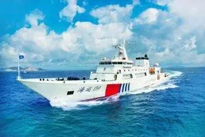 「海巡09」號是中國首艘萬噸級深遠海綜合指揮旗艦。   取自中國海事公眾號