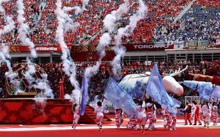 2026年FIFA世界盃加拿大開幕式登場。（路透）