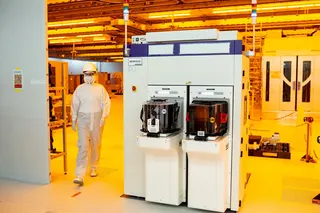 The new Smart Power Fab at Infineon Technologies AG in Dresden.