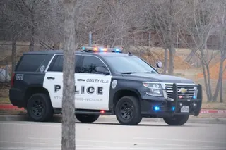 a police car