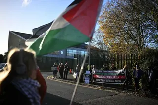 Supporters of alleged Palestine Action activists
