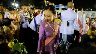Reuters  Thailand's Princess Bajrakitiyabha greets her royalists as she leaves a religious ceremony to commemorate the death of King Chulalongkorn, known as King Rama V, at The Grand Palace in Bangkok, Thailand, October 23, 2020.