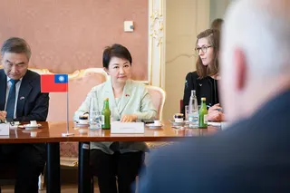 盧秀燕表示，民主國家應攜手合作，共同守護自由法治與和平等共同價值，並感謝捷克於國際上為台灣發聲及支持。（圖/台中市府提供）