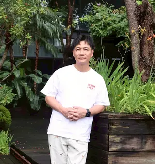 陳隨意談老婆病況。（圖／記者田俊彥攝影）