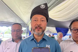 Parti Pejuang Tanah Air president Datuk Seri Mukhriz Mahathir said the party was interested in contesting in both states but would take a cautious approach based on its capabilities.  - NSTP/HAZIRA AHMAD ZAIDI
