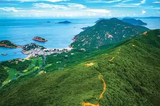 The mansion is located in Shek O, a tranquil enclave on the eastern edge of Hong Kong Island.