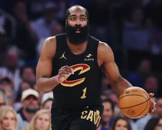 James Harden joined the Cleveland Cavaliers in February