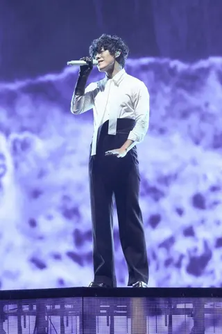 盧廣仲期盼在金曲獎開胡奪得華語歌王。記者林士傑／攝影