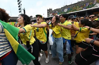 Mexico City has welcomed an influx of foreign fans for the opening games of the tournament. Photo: Xinhua