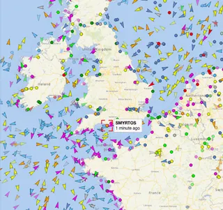 The SMYRTOS oil tanker, part of the Russian shadow fleet, was intercepted in the English Channel on Sunday June 14, 2026.