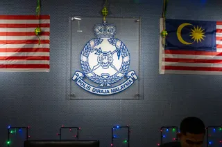Sungai Siput district police chief Supt Charan a/l Ai Wan said the suspects, 31 to 50, were arrested by an anti-crime police patrol at about 5.30am. — Picture by Raymond Manuel