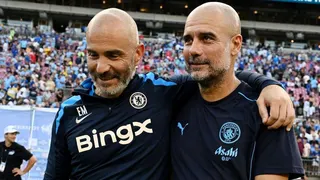 Enzo Maresca and Pep Guardiola